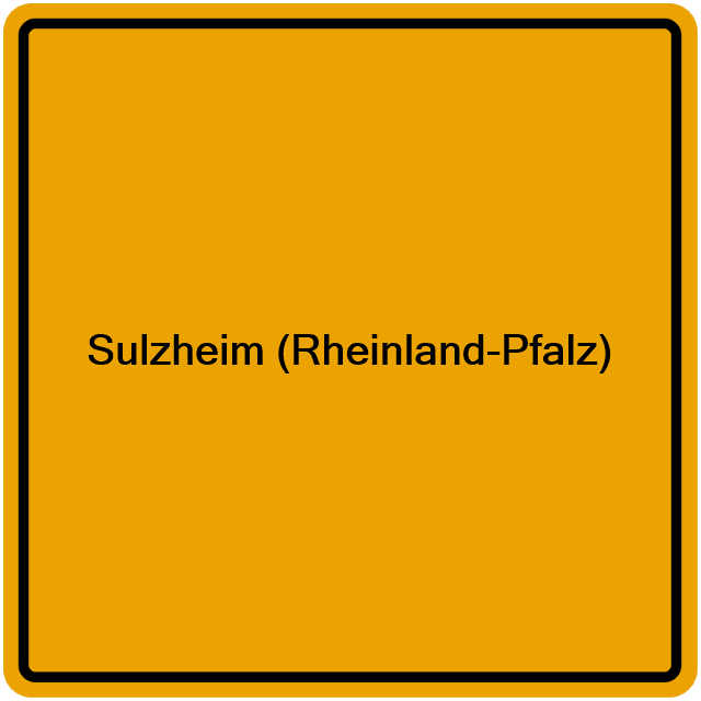 Einwohnermeldeamt24 Sulzheim (Rheinland-Pfalz)
